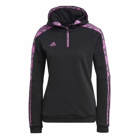 Bluza z kapturem Damska Adidas winterized Czarny - XS