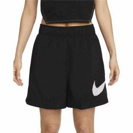 Krótkie Spodenki Sportowe Damskie Nike Sportswear Essential Czarny - L