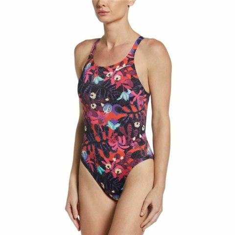 Strój kąpielowy Damski Nike Fastback flora Purpura - 36