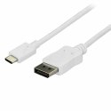 Adapter USB C na DisplayPort Startech CDP2DPMM6W 1,8 m Biały