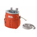 Chalk bag Petzl Pomarańczowy