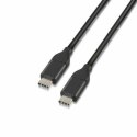 Kabel USB-C 3.1 Aisens Czarny 1 m