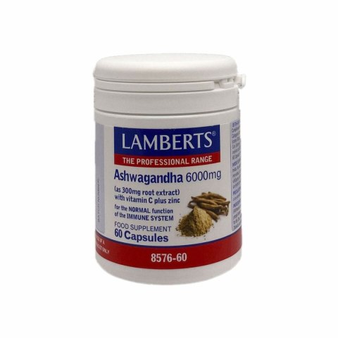 Suplement diety Lamberts Ashwagandha 60 Sztuk