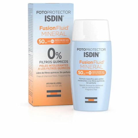 Krem Przeciwsłoneczny do Twarzy Isdin Fotoprotector Fusion Fluid Mineral SPF 50+ 50 ml