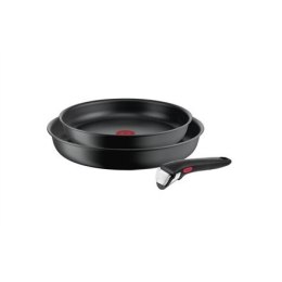 TEFAL | L7649253 Ingenio Ultimate | Zestaw patelni | Smażenie | Średnica 24/28 cm | Nadaje się do płyty indukcyjnej | Zdejmowany