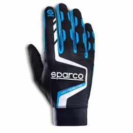 Rękawiczki Sparco Hipergrip+ Niebieski/Czarny Rozmiar 10