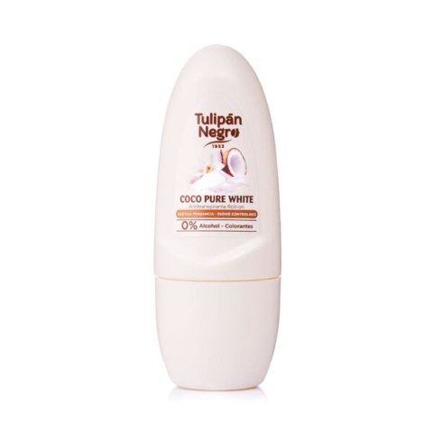 Dezodorant Roll-On Tulipán Negro Coco Pure White 50 ml