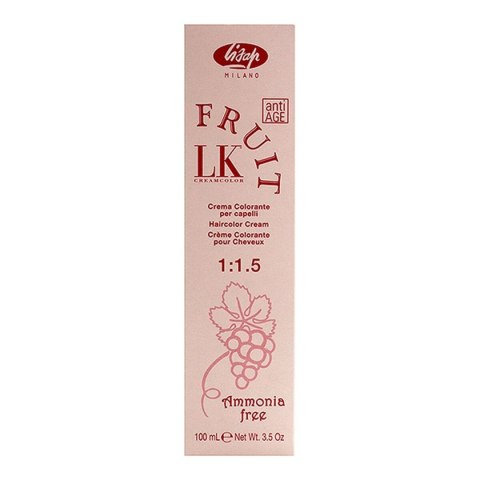 Trwała Koloryzacja LK Fruit Lisap COLORLKFRU63 6/3 Złoty Ciemny Blond (100 ml)