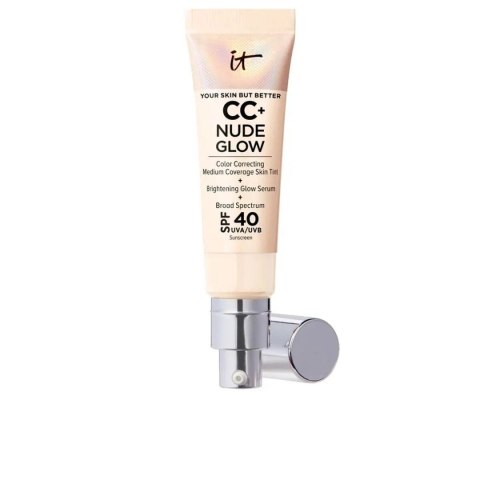 Kremowy podkład do makijażu It Cosmetics CC+ Nude Glow Fair Ivory Spf 40 32 ml