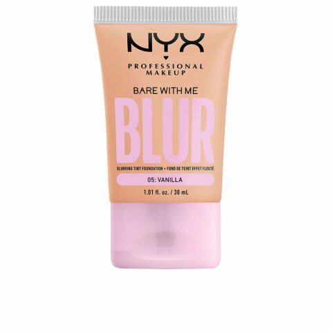 Płynny Podkład do Twarzy NYX Bare With Me Blur Nº 05-vanilla 30 ml