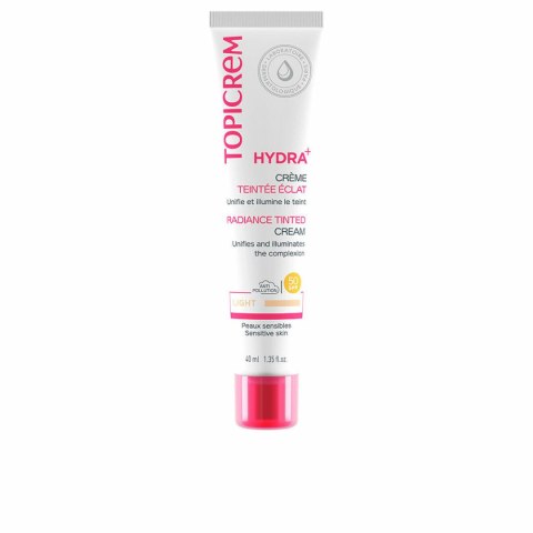 Krem Rozświetlający Topicrem Hydra+ Jasne Spf 50 40 ml