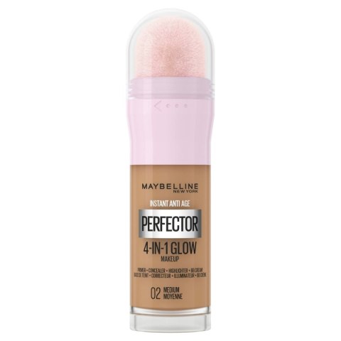 Płynny Podkład do Twarzy Maybelline Instant Age Perfector Glow Nº 02 Medium Moyenne 20 ml