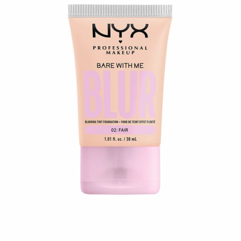 Płynny Podkład do Twarzy NYX Bare With Me Blur Nº 02 Fair 30 ml