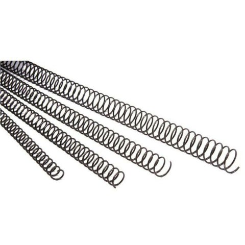 Spirale spinające GBC 5.1 100 Sztuk Metal Czarny Ø 22 mm