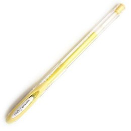 Długopis z płynnym atramentem Uni-Ball Rollerball Signo Angelic Colour UM-120AC Żółty 0,45 mm (12 Części)