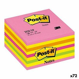 Karteczki przyklejane Post-it Różowy 76 x 76 mm (72 Sztuk)