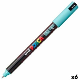 Marker farby akrylowe POSCA PC-1MR Turkusowy (6 Sztuk)