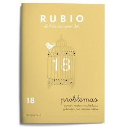 Notatnik do matematyki Rubio Nº 18 A5 hiszpański 20 Kartki (10 Sztuk)