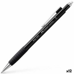 Ołówek mechaniczny Faber-Castell Grip 1347 Czarny 0,7 mm (12 Sztuk)