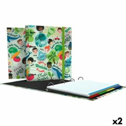 Segregator Grafoplas Carpebook Revolution Green Kolor Zielony A4 (2 Sztuk)