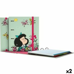 Segregator Mafalda Carpebook Kolor Zielony A4 (2 Sztuk)