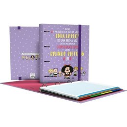 Segregator Mafalda Carpebook Liliowy A4 (2 Sztuk)