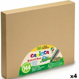 Zestaw markerów Carioca Schoolbox Wielokolorowy (4 Sztuk)