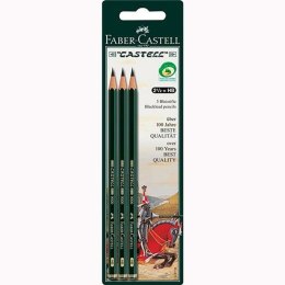 Zestaw ołówków Faber-Castell Sześciokątny HB (10 Sztuk)