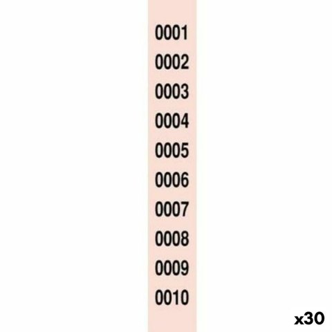 Bloczki kuponów loteryjnych 1-2000 (30 Sztuk)