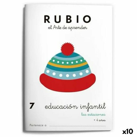 Early Childhood Education Notebook Rubio Nº7 A5 hiszpański (10 Sztuk)