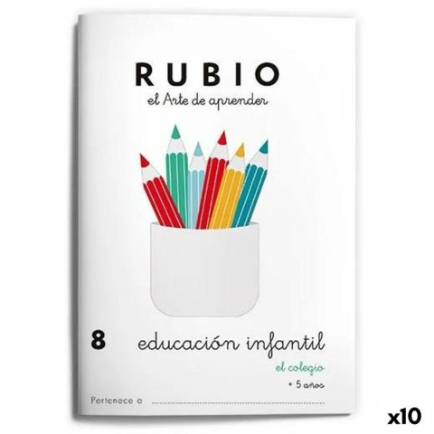 Early Childhood Education Notebook Rubio Nº8 A5 hiszpański (10 Sztuk)