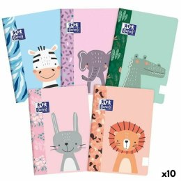 Notatnik Oxford Animal Besties Wielokolorowy A5 32 kartki (10 Sztuk)