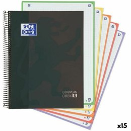 Notatnik Oxford Classic Europeanbook 5 Czarny A4+ 120 Kartki (15 Sztuk)