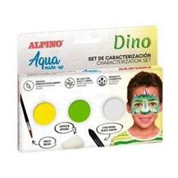 Zestaw do Makijażu dla Dzieci Alpino Dino Do wody (12 Sztuk)