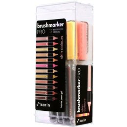Zestaw markerów Karin Brushmarker Pro - Skin Colours 12 Części