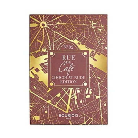 Paleta Cieni do Oczu Palette Yeux Bourjois 4 w 1 - 02-rue du café-chocolat nude edition