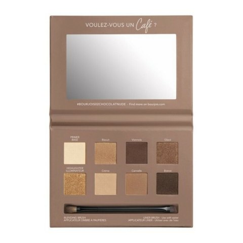 Paleta Cieni do Oczu Palette Yeux Bourjois 4 w 1 - 02-rue du café-chocolat nude edition