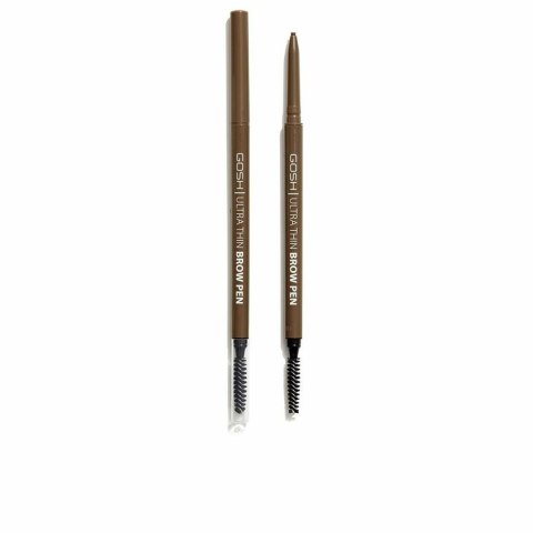 Kredka do brwi Gosh Copenhagen Ultra Thin Brązowy Szary Grey Brown 0,09 g