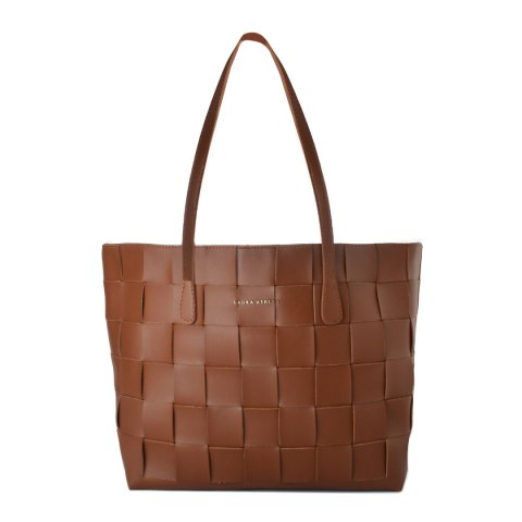 Torba Damska Laura Ashley A27-C01-COGNAC Brązowy 30 x 28 x 12 cm