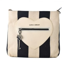 Torba Damska Laura Ashley DIXIE-BLACK-CREAM Wielokolorowy 24 x 22 x 7 cm