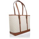 Torba Damska Michael Kors 35S0GTVT1V-VANILLA Biały 35 x 25 x 13 cm