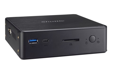 Czółenko Barebone NC10U5, czarny (Core i5-8265U), 24/7, dwa sygnały wideo, Ultra HD