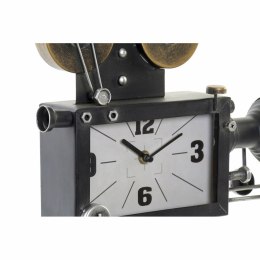 Stolné hodiny DKD Home Decor Czarny Szkło Żelazo Drewno MDF (33 x 16 x 45 cm)