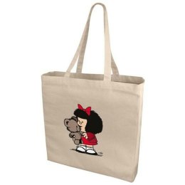 Torba z bawełny Mafalda 38,5 x 40,5 x 9,5 cm Niedźwiedź