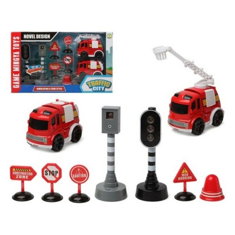 Wóz Strażacki Traffic City 112840 (9 pcs)