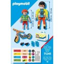 Playset Playmobil City Life - Paramedic with Patient 71245 15 Części