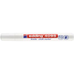 Marker permanentny Edding 4095 Biały (Odnowione A)