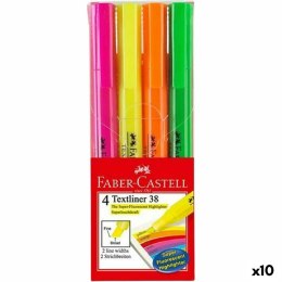 Zestaw markerów fluorescencyjnych Faber-Castell Textliner 38 10 Sztuk