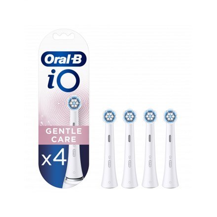 Oral-B iO Gentle Care 4210201343684 koń4cówka do szczoteczki 4 szt. Biały