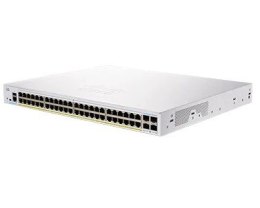 Cisco CBS250-48PP-4G-EU łącza sieciowe Zarządzany L2/L3 Gigabit Ethernet (10/100/1000) Srebrny